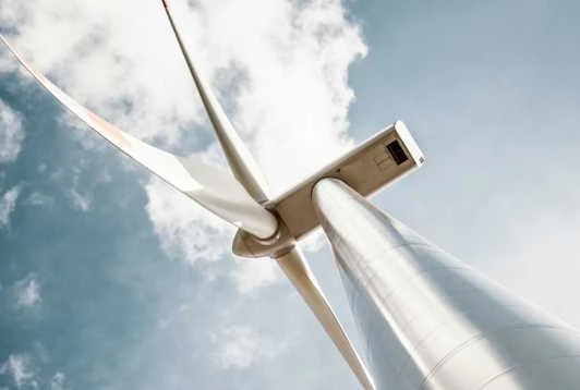 Windkraft Bild einer Windkraftanlage